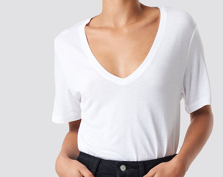 15 Hvide T-shirts til Kvinder Hvilken model passer til din kropsform?