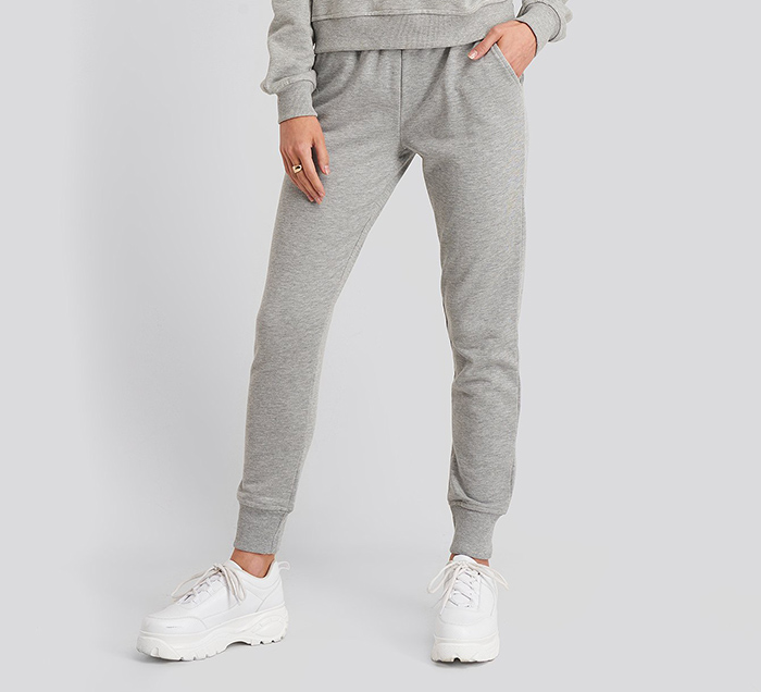 Behagelige grå sweat pants