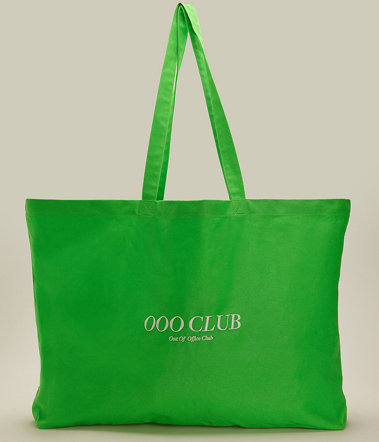 Økologisk grøn shopper taske
