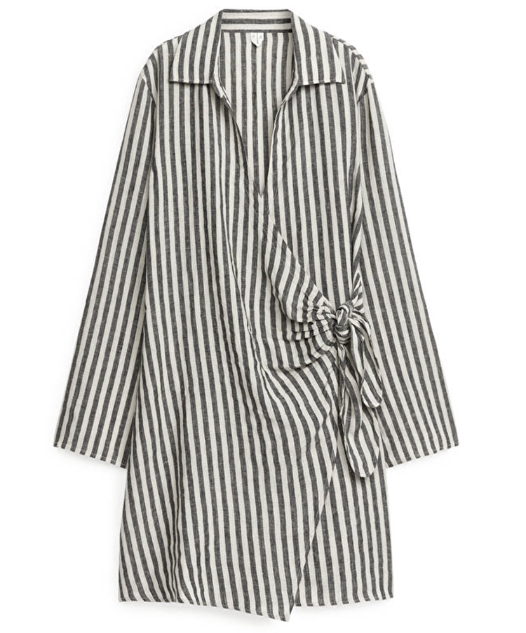 Flot sommerkjole i Stribet Design