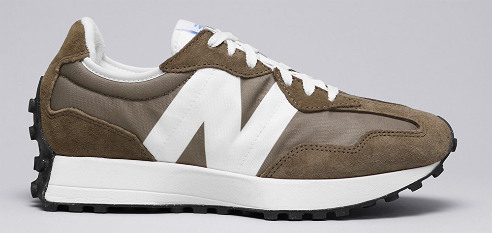 Brune New Balance 327 Sneakers