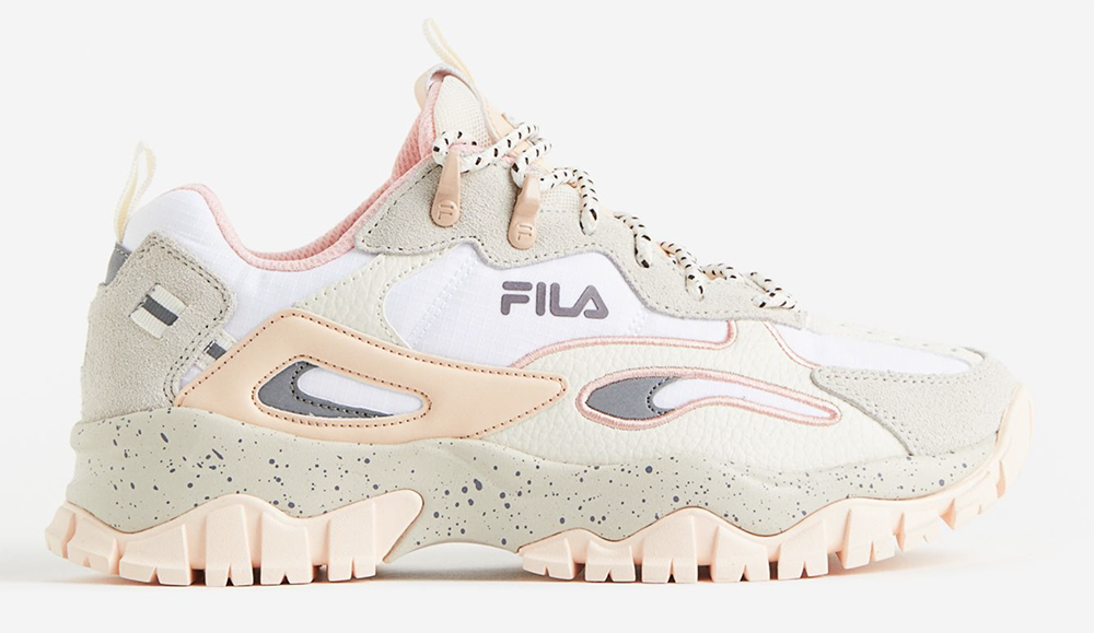 Chunky Sneakers med bløde pastel detaljer