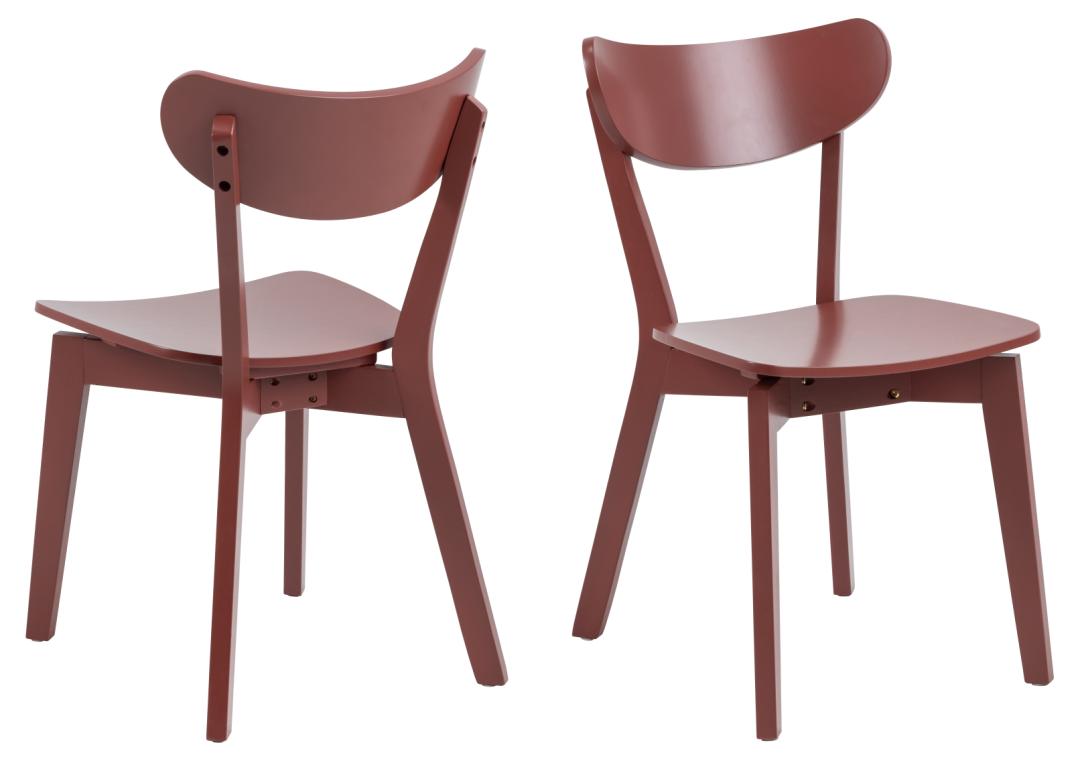 ACT Nordic Roxby spisebordsstol i terracotta