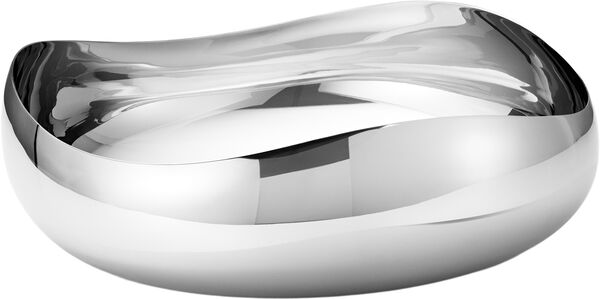 Georg Jensen Cobra skål i poleret rustfrit stål, 28 cm