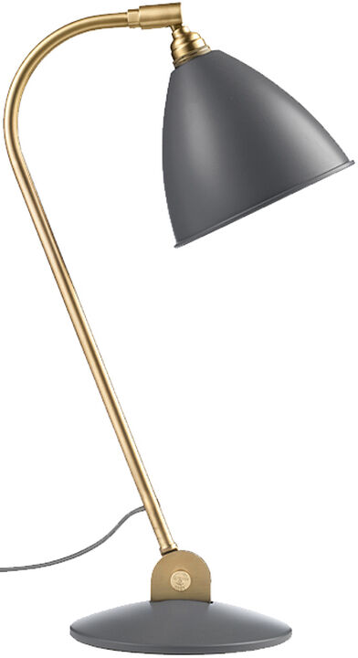 Gubi Bestlite BL2 bordlampe i sort og messing