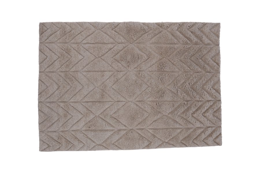 VIND COLLECTION Zoewool gulvtæppe i beige uld
