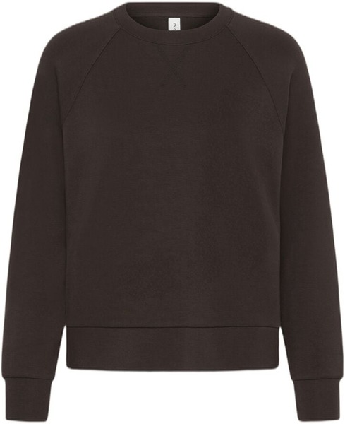 Mørkebrun ZolaPW sweatshirt fra Part Two
