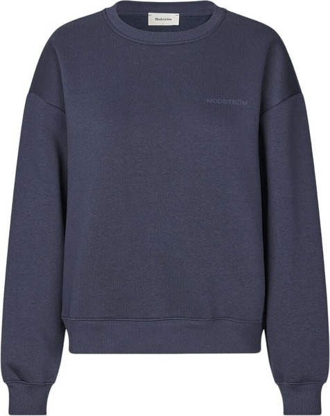 Mørkeblå TiaMD sweatshirt fra Modström