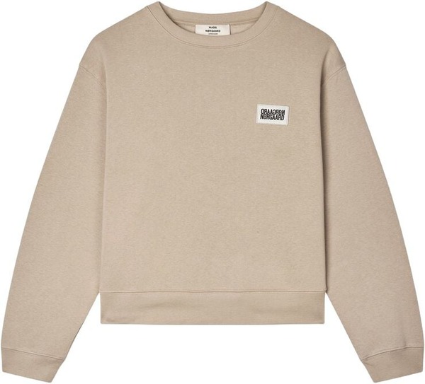 Beige Standard Taylor sweatshirt fra Mads Nørgaard