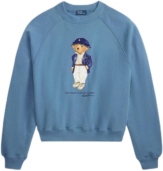 Blå Polo Bear sweatshirt fra Polo Ralph Lauren