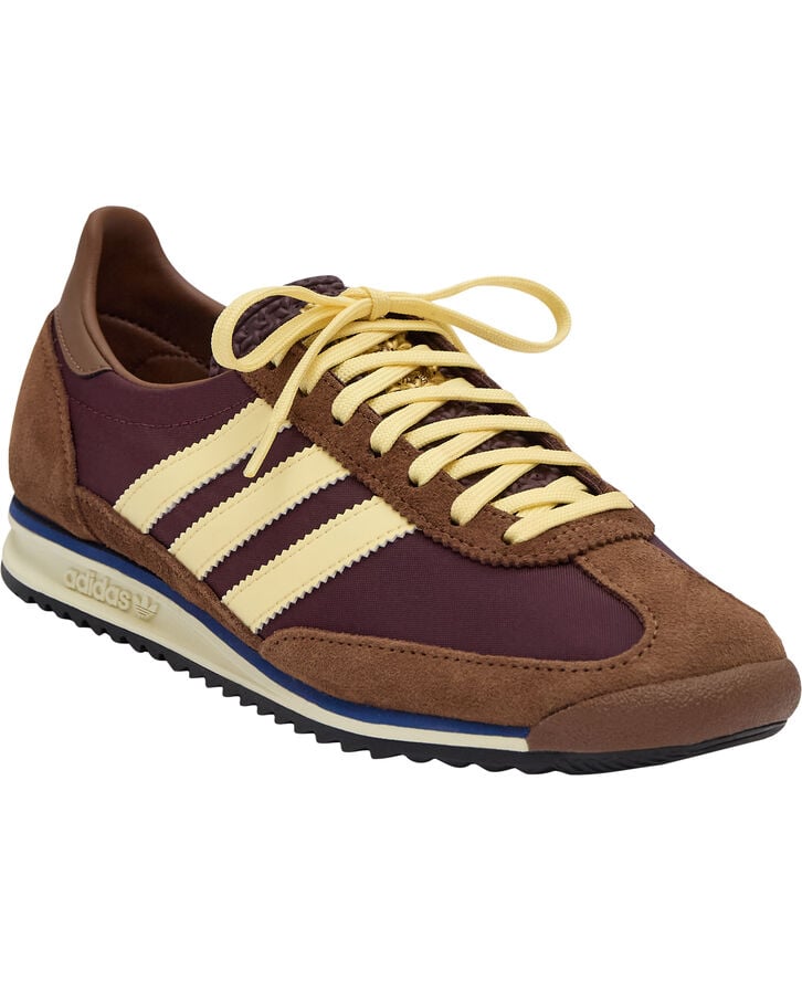 Brun og bordeaux adidas SL 72 OG retrosneaker til kvinder