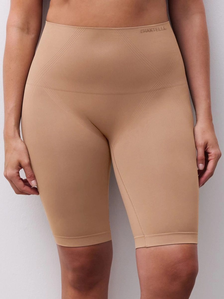 Orange Chantelle Smooth Comfort shapewear-shorts med lange ben