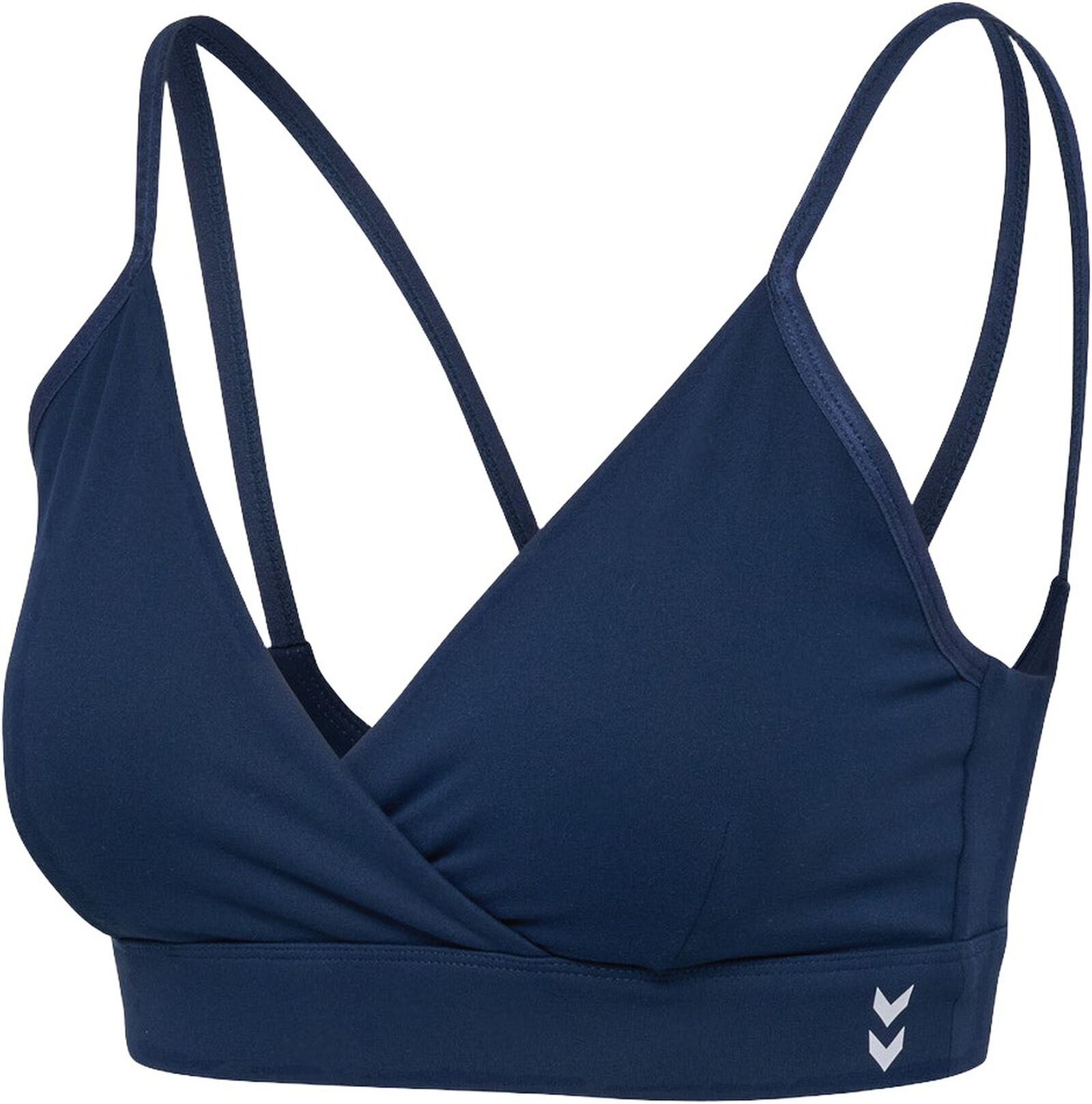 Marineblå Yoga Strap Sports BH fra Hummel