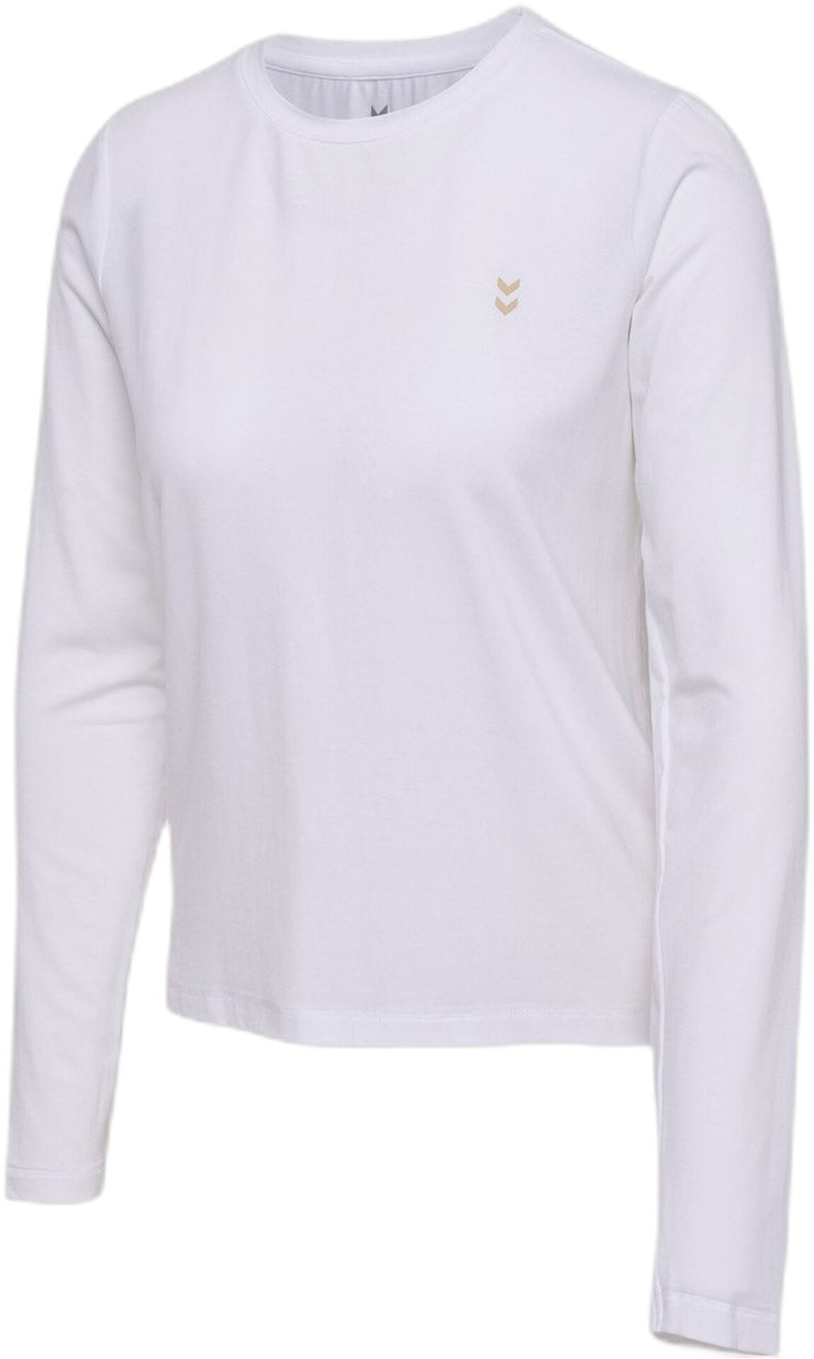 Hvid Yoga Soft Loose langærmet T-shirt fra Hummel