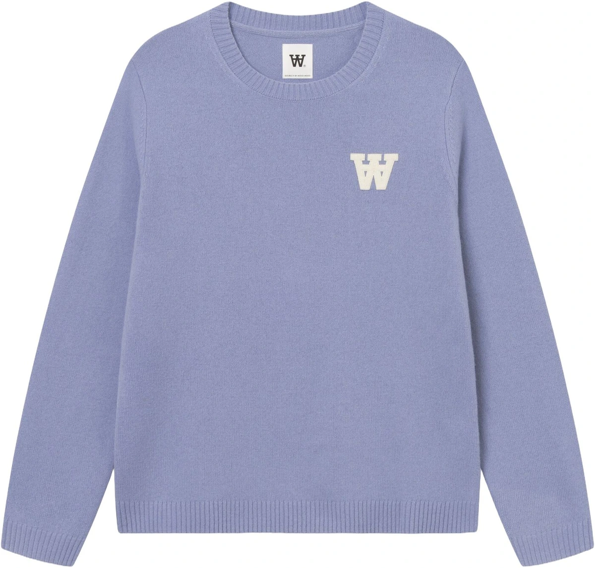 Lilla crewneck i lammeuld fra Wood Wood