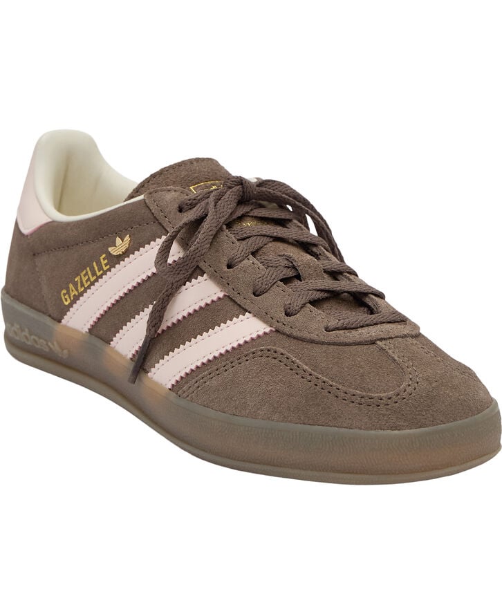 Brun adidas Gazelle Indoor W terracesneaker med gummisål