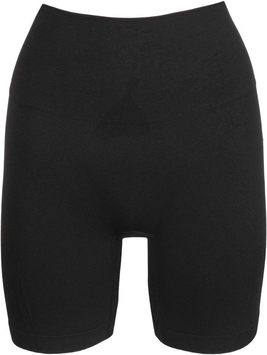 Sorte PrimaDonna Nudda høje shapewear-trusser med korte ben
