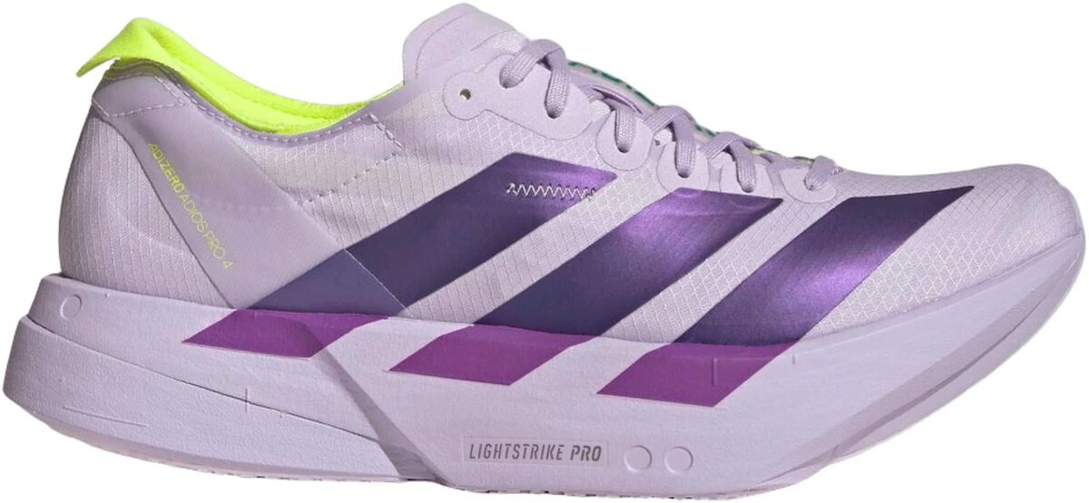 Lilla adidas Adizero Adios Pro 4 racesko til kvinder