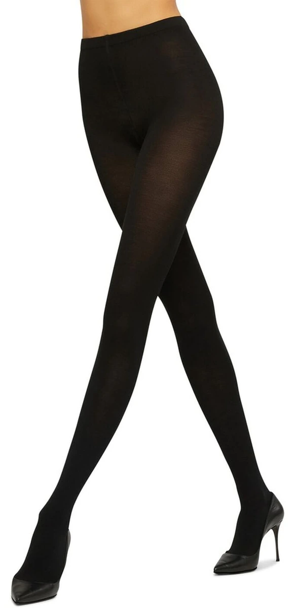 Sorte Wolford Merino 200 strømpebukser