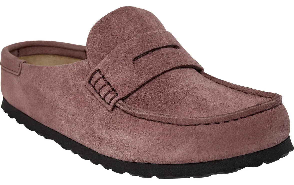 Mørke Birkenstock Naples Wrapped lukkede hjemmesko