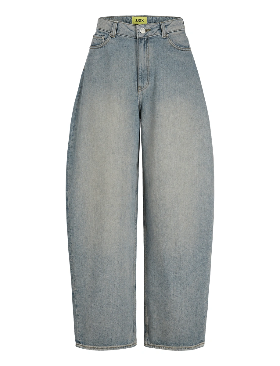 Mellemblå JXSAKAI baggy barrel jeans fra JJXX