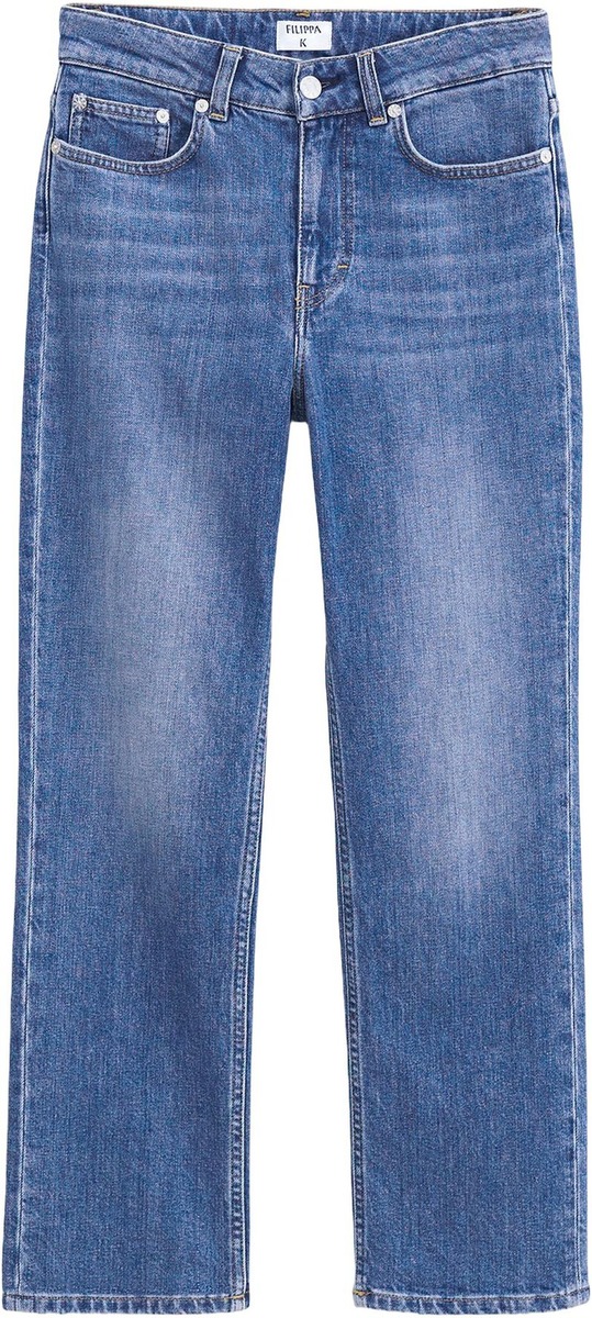 Cropped blå Filippa K Stella straight jeans