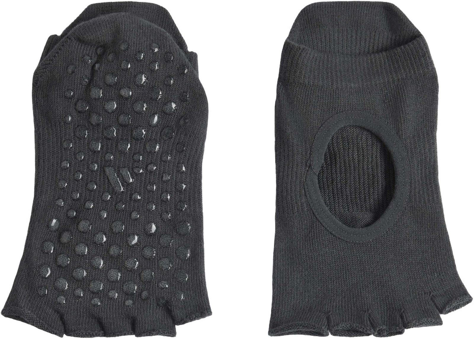 Sorte W Yoga 5T gripstrømper fra adidas
