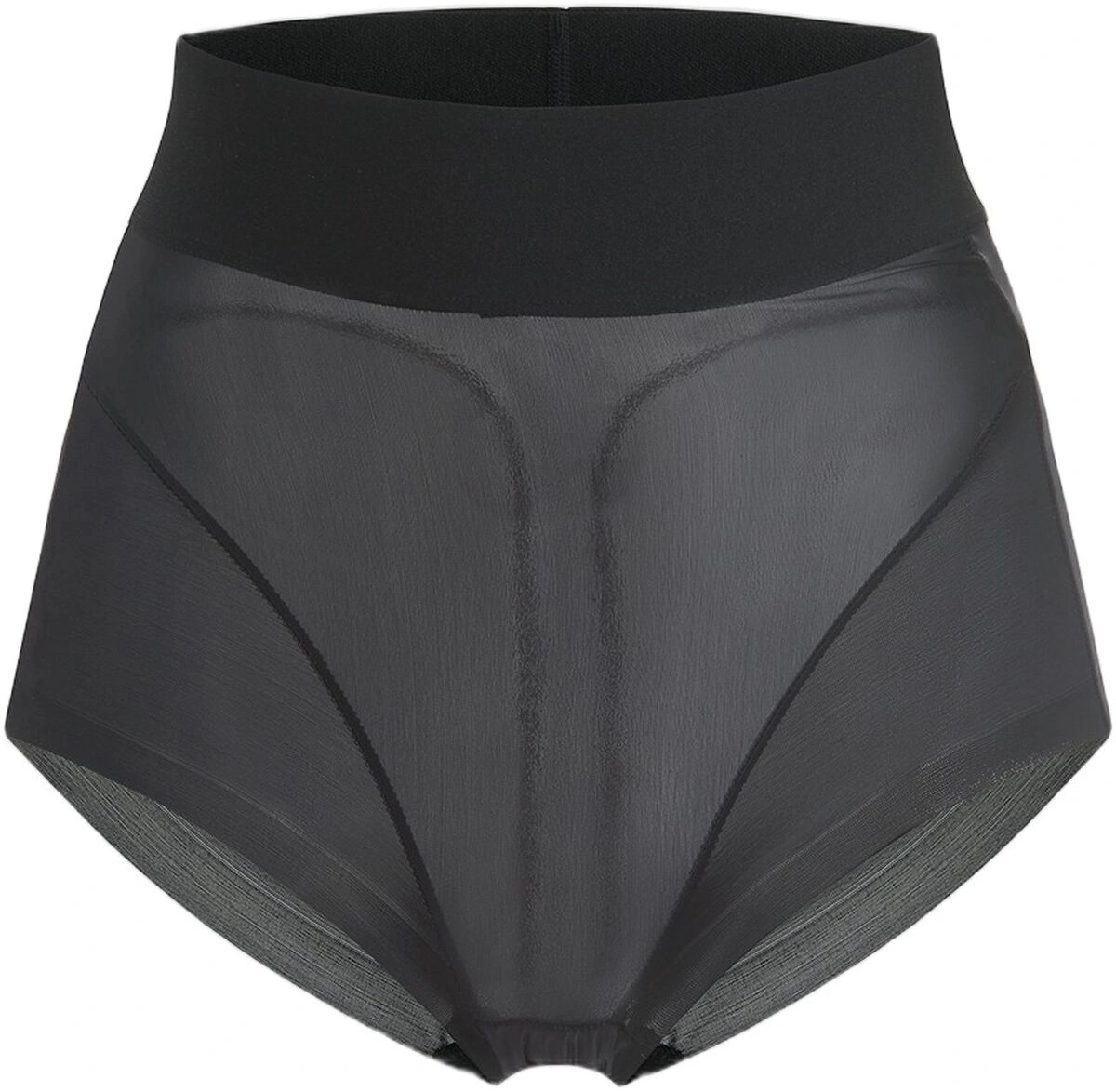 Sort Wolford Sheer T højt shapewear-brief