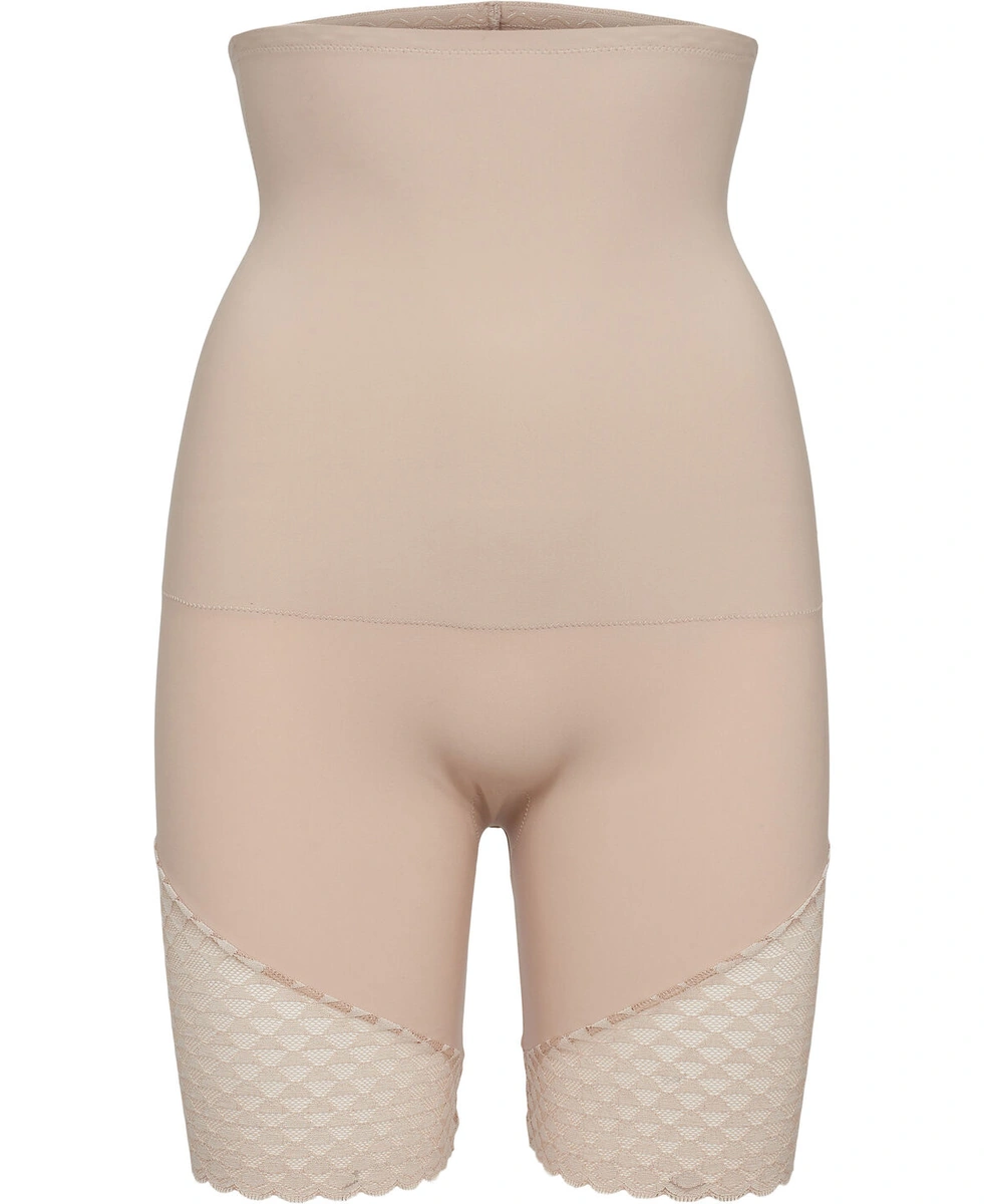 Rosabeige Simone Pérèle Subtile shapewear-shorts med høj talje