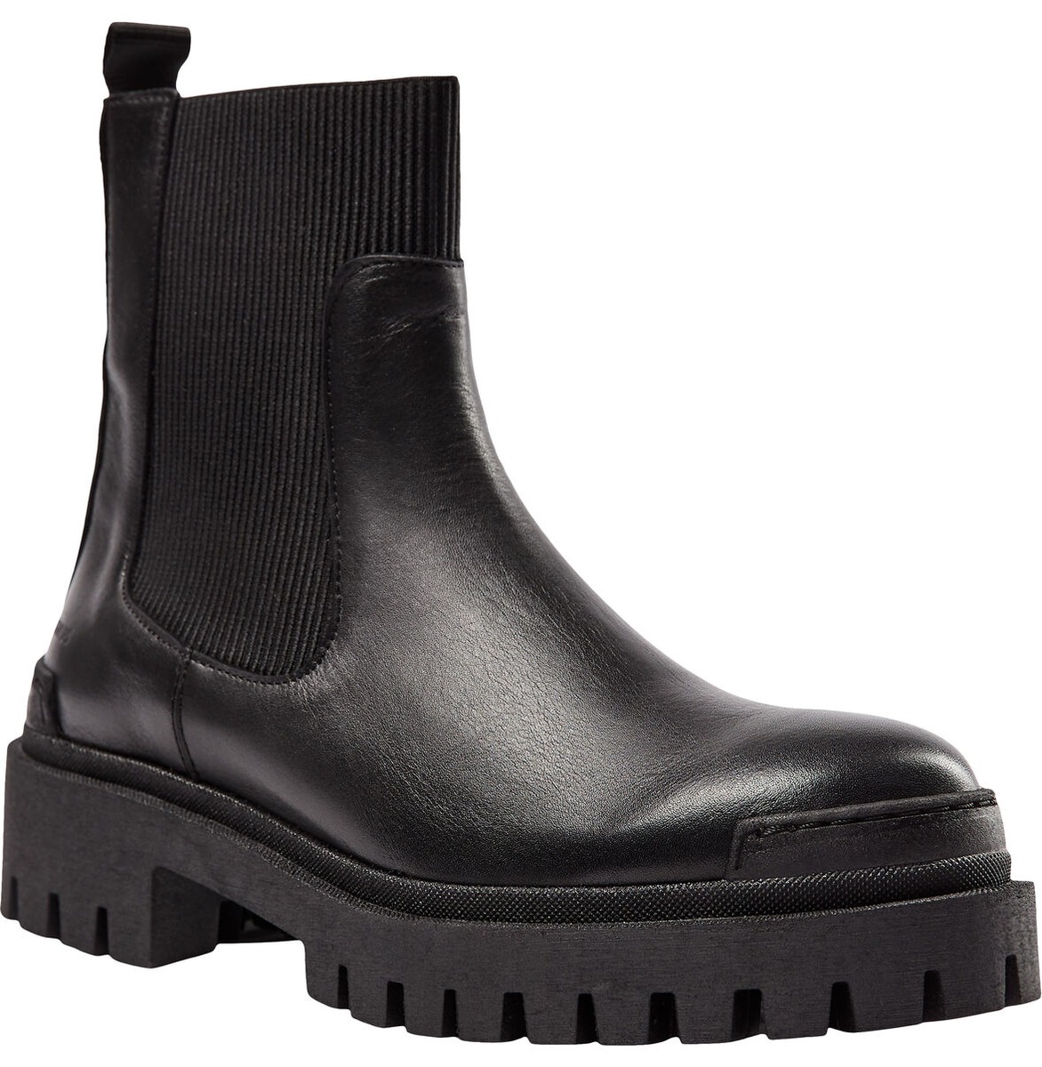 Sort ANGULUS Chelsea boot med kraftig tracksål