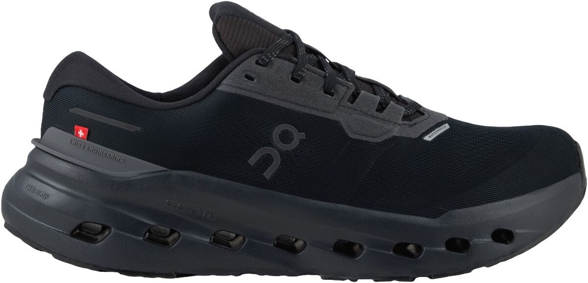 Sorte On Cloudrunner 3 Waterproof løbesko