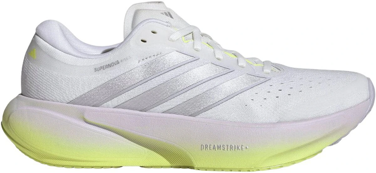Hvide adidas Supernova Rise 3 løbesko til kvinder