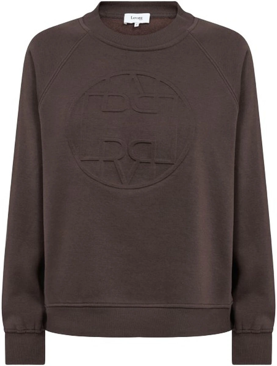 Mørkebrun LR-Nuka 11 sweatshirt fra Levete Room