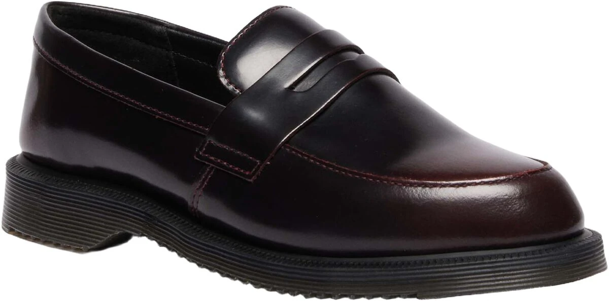 Dr. Martens Temara Cherry Red Arcadia loafers