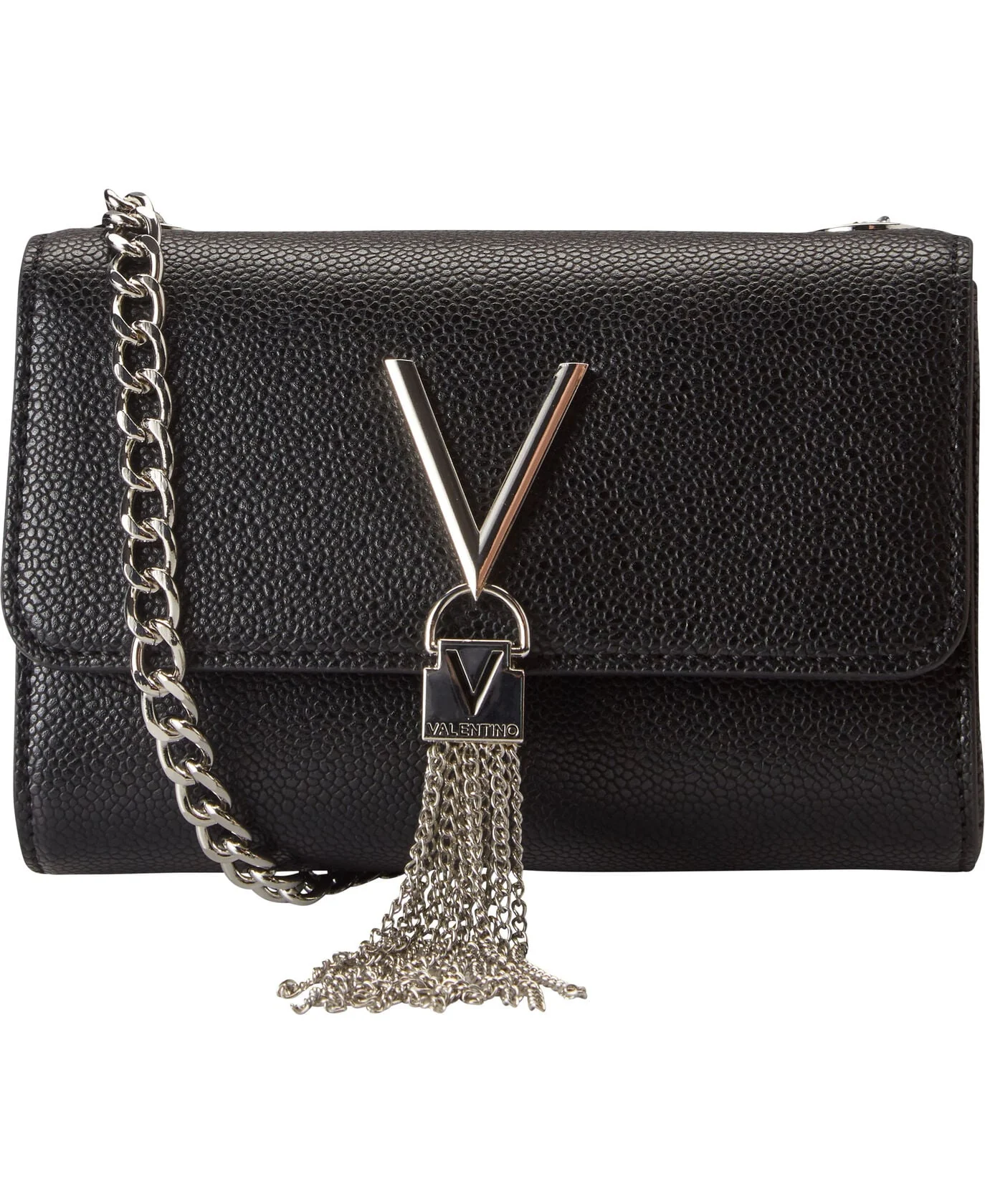 Sort Valentino Bags Divina crossbody med kæderem