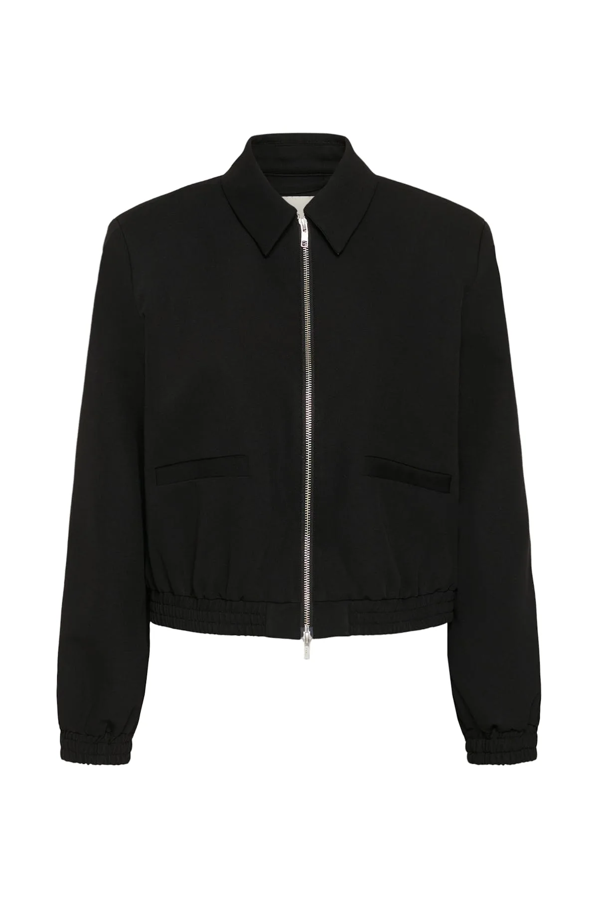Sort KAsakura Bomber Jacket med loose fit fra Kaffe