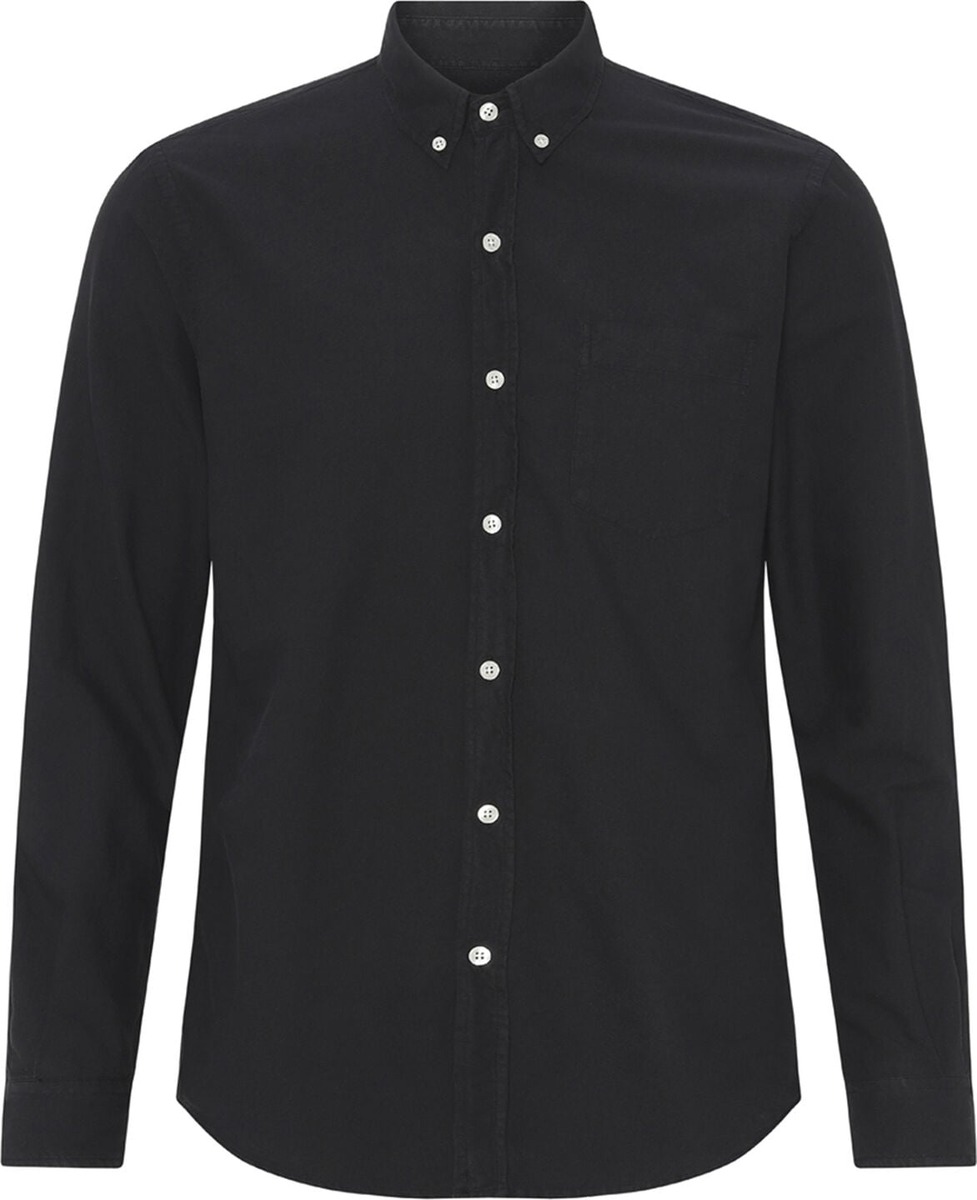 Sort oxfordskjorte fra Colorful Standard Organic Button Down