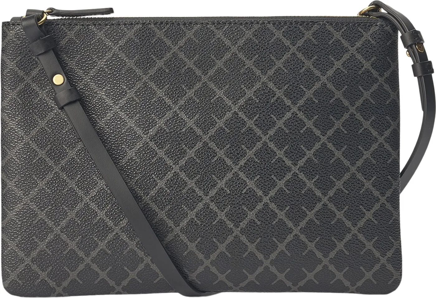 Grå By Malene Birger Ivy Purse med signaturprint