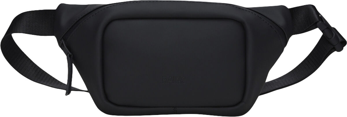Rains Bum Bag Mini minimalistisk bæltetaske i coated polyester