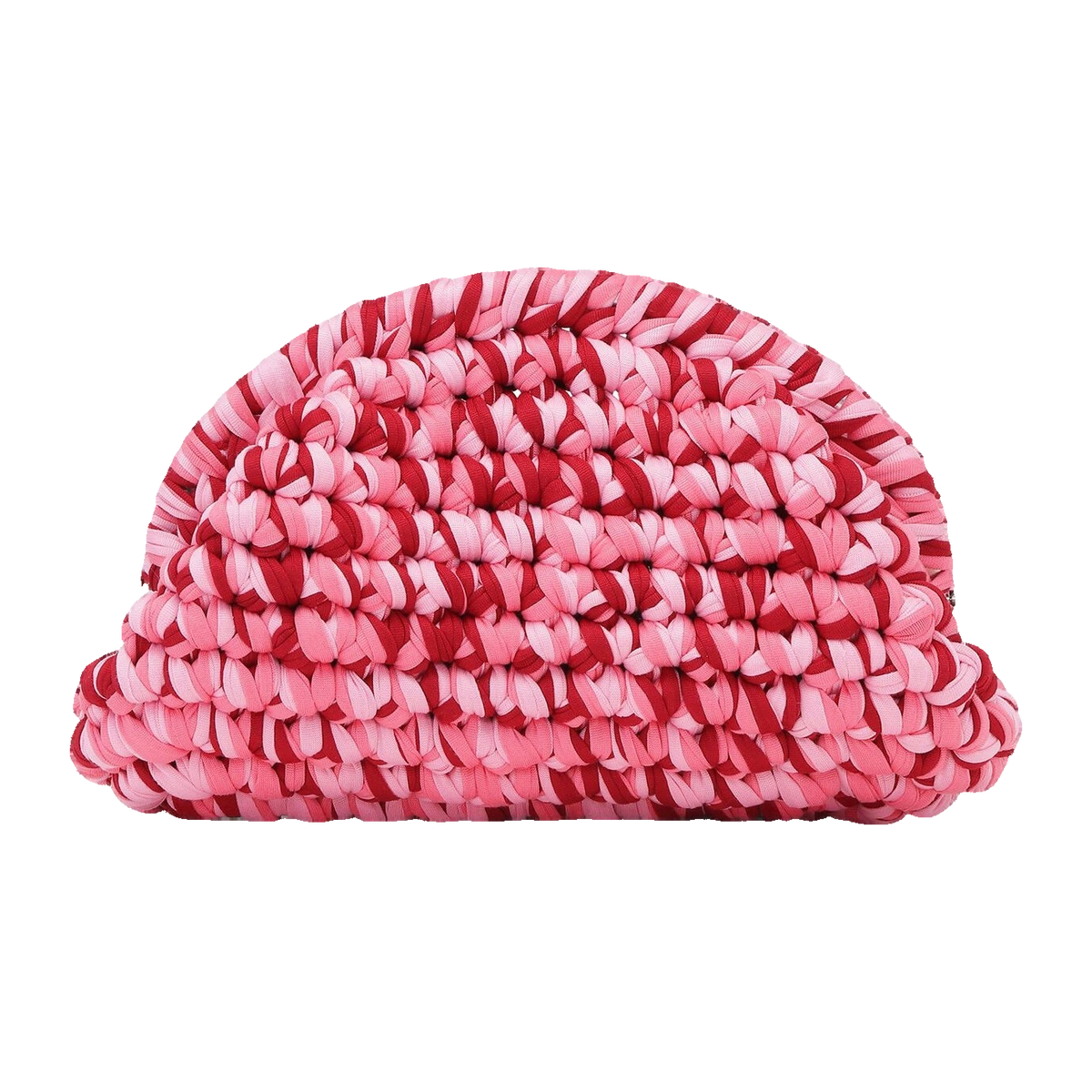Rosa flettet clutch fra SUI AVA