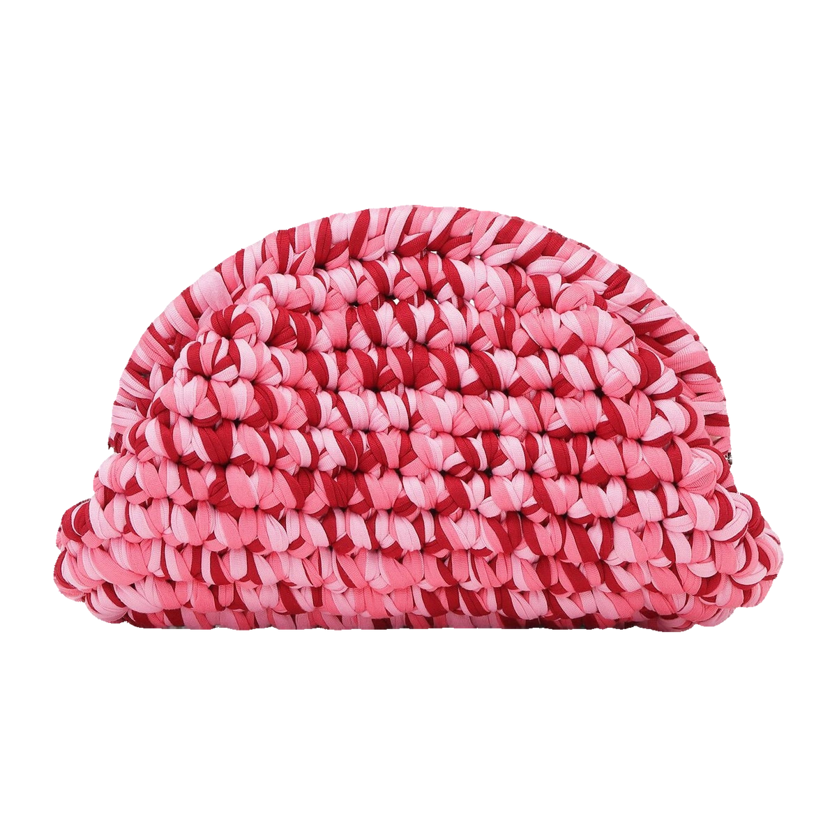 Rosa flettet clutch fra SUI AVA