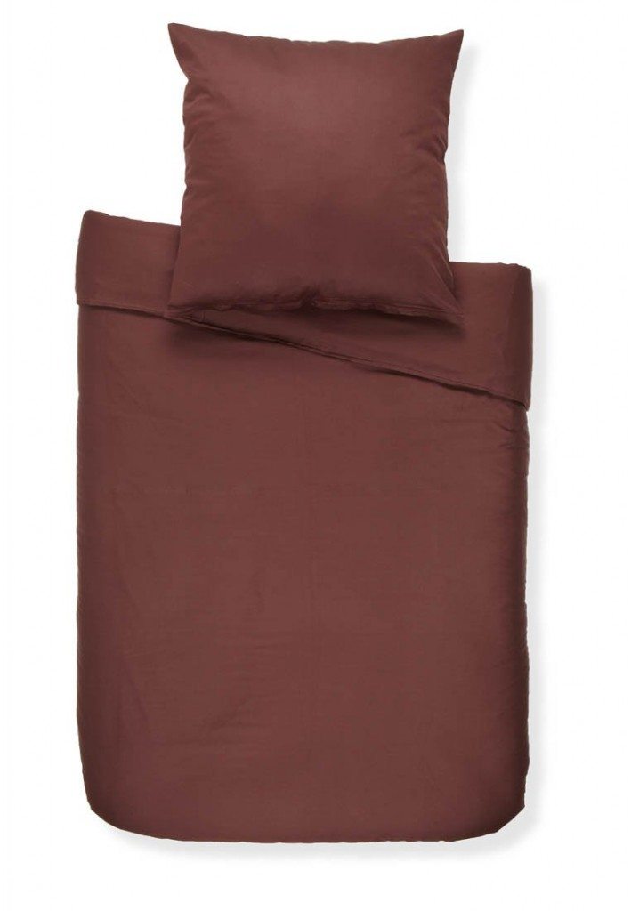 Sengetøj i eksklusiv brun