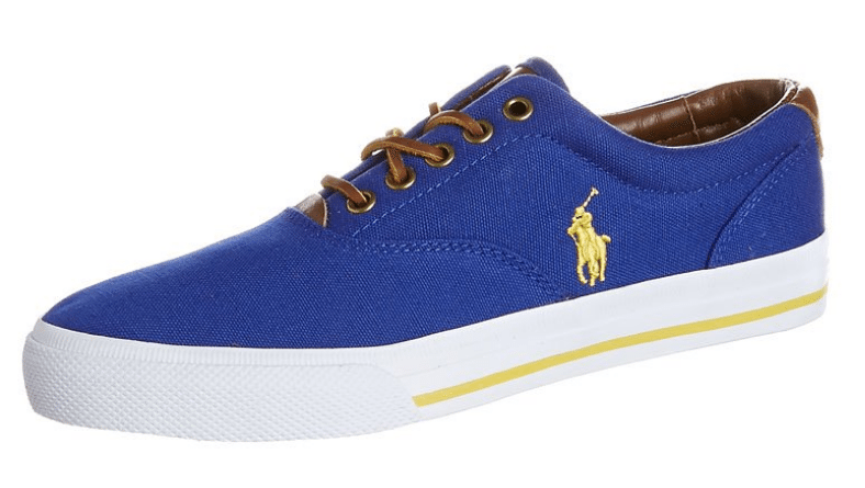 Ralph Lauren Sneakers blå gul hvid