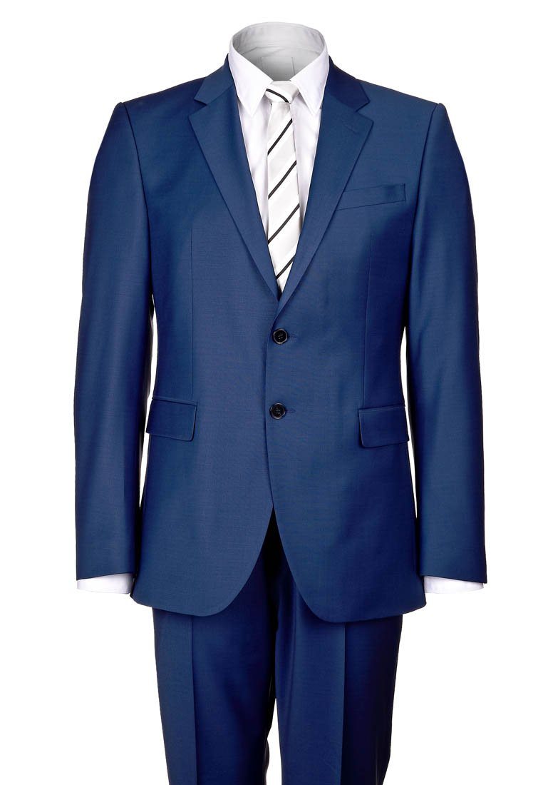 blåt jakkesæt til mænd