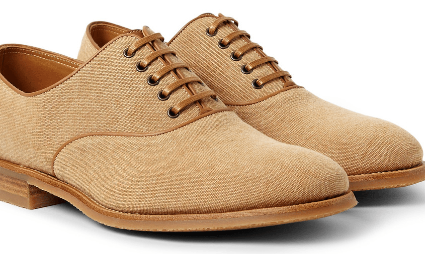Håndsyede Sko I Beige Fra John Lobb