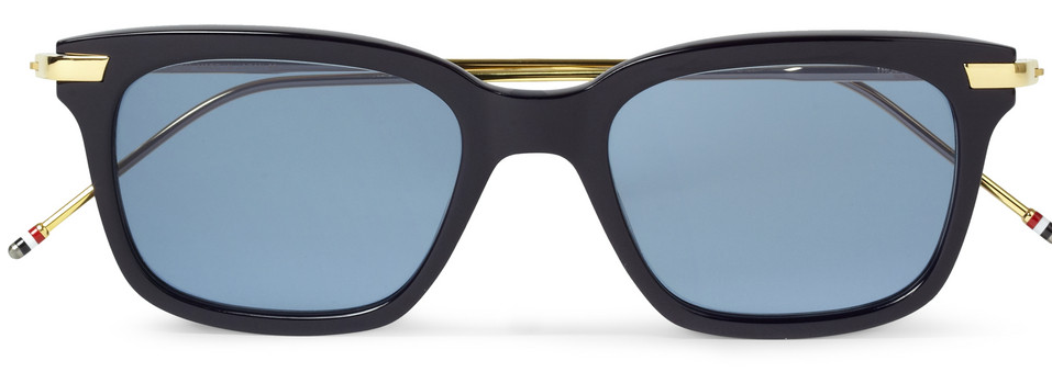 thom browne solbriller blå