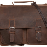 computertaske i læder