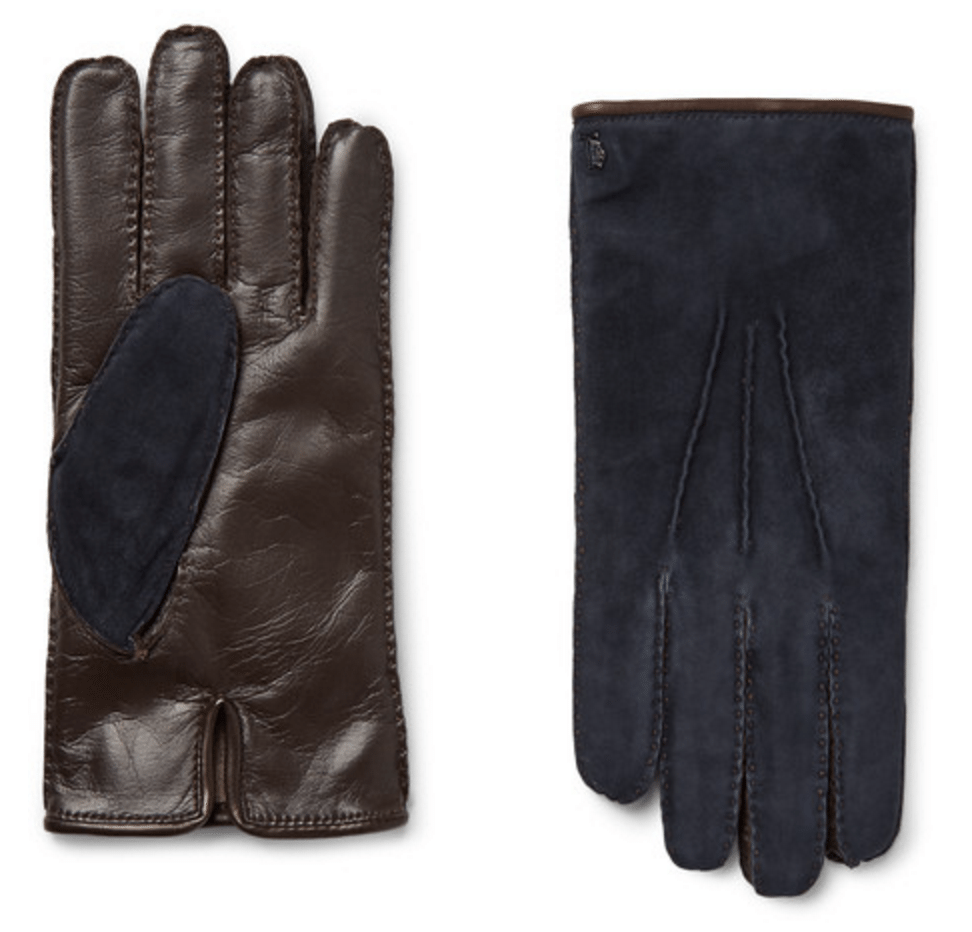 elegante læderhandsker