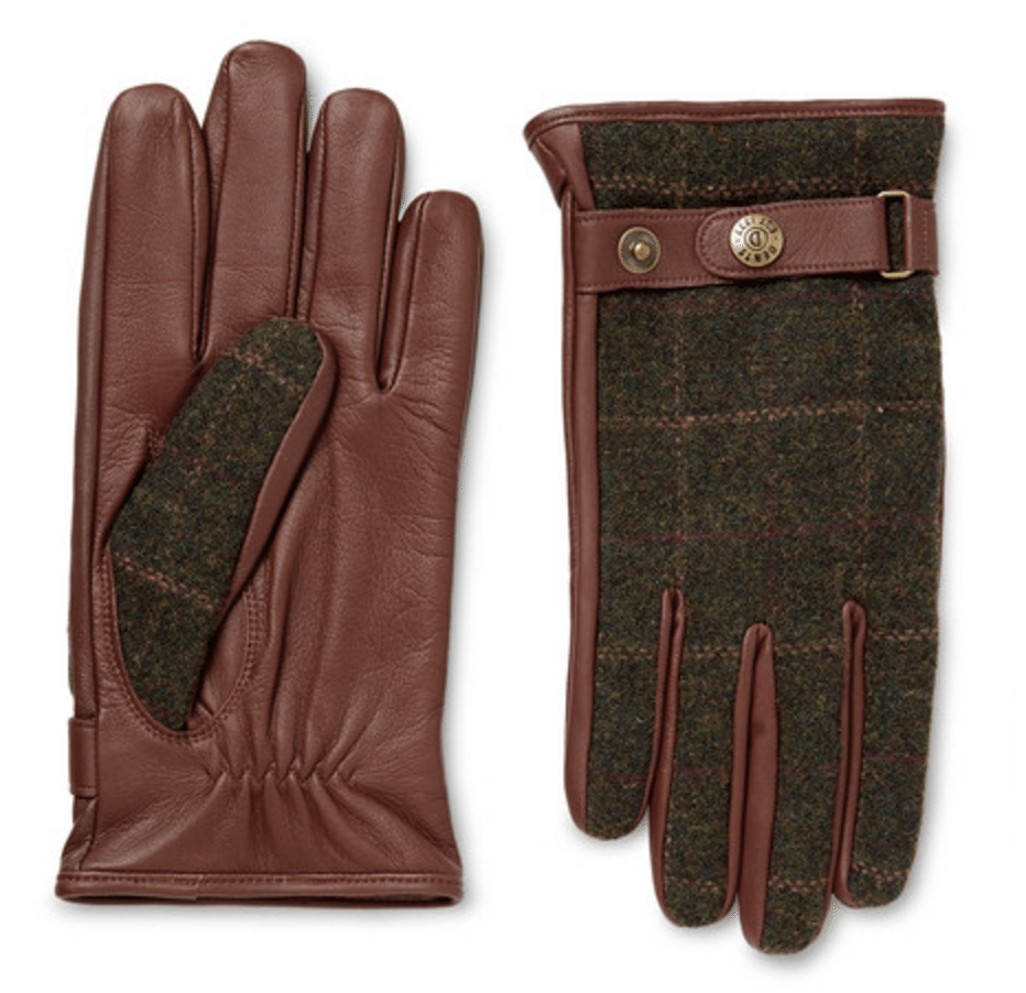 elegante læderhandsker