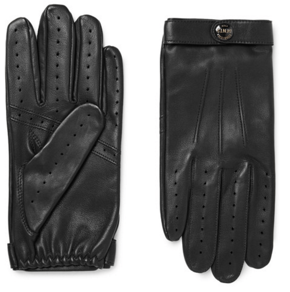 elegante læderhandsker